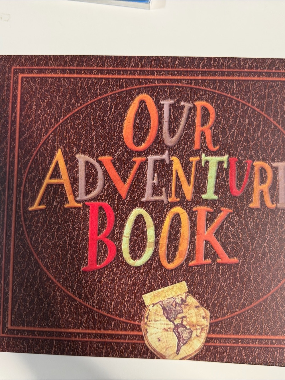 Our Adventure Book from UP